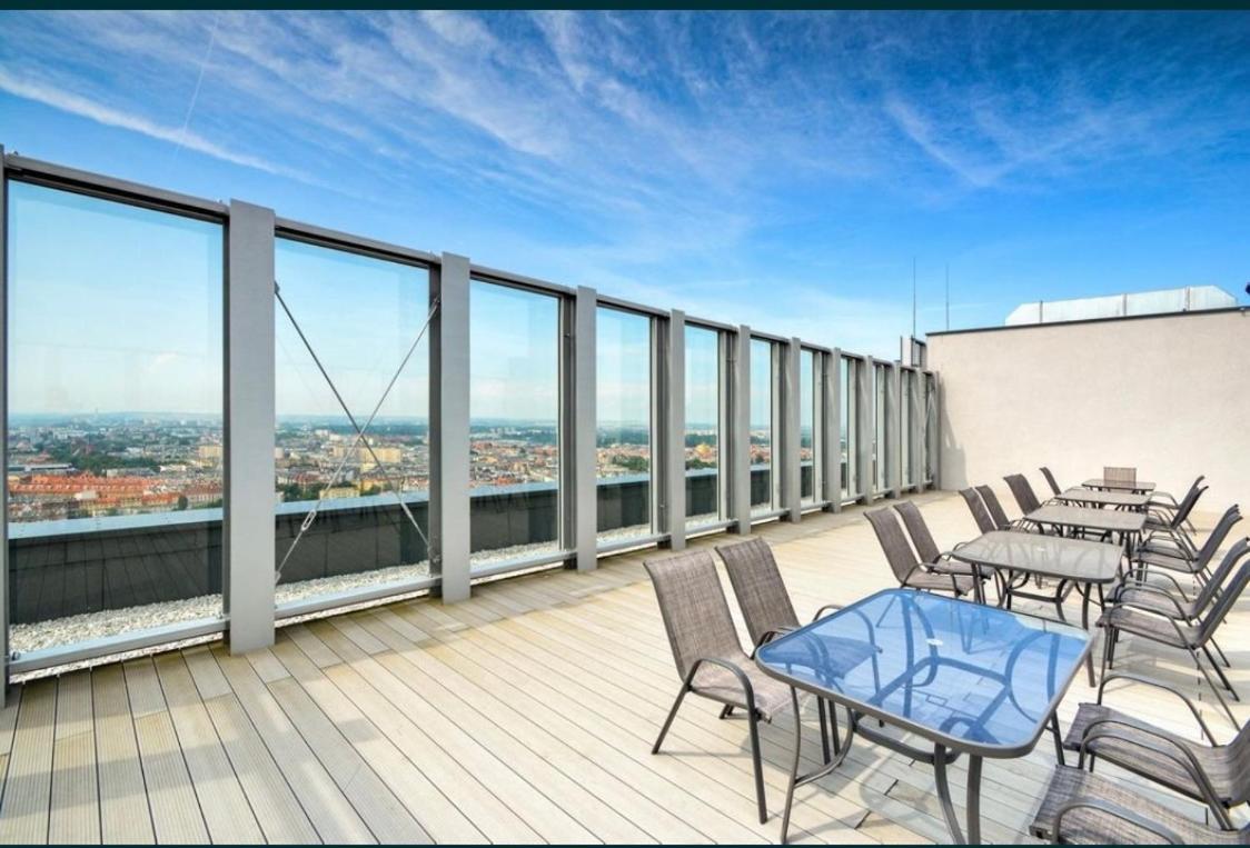 Hanza Tower De Lux Green Щецин Экстерьер фото